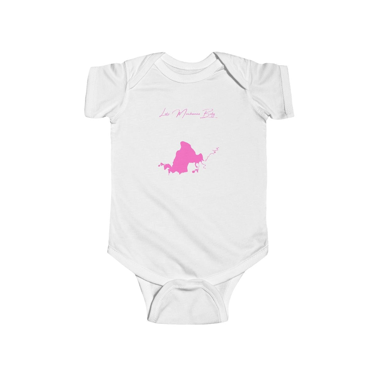 Alaska  Lake  Minchumina  Onesie  front  position  view  from  front  white.webp