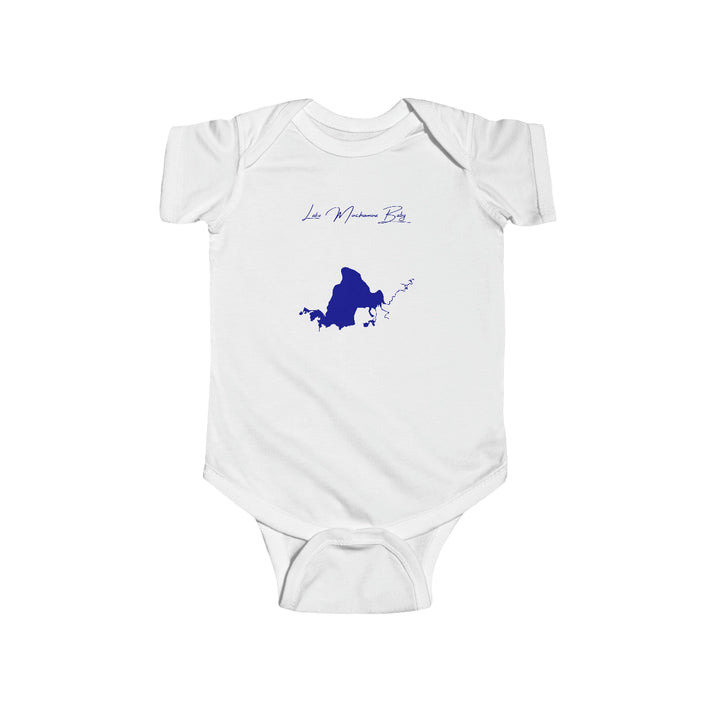Alaska  Lake  Minchumina  Onesie  front  position  view  from  front  white.webp