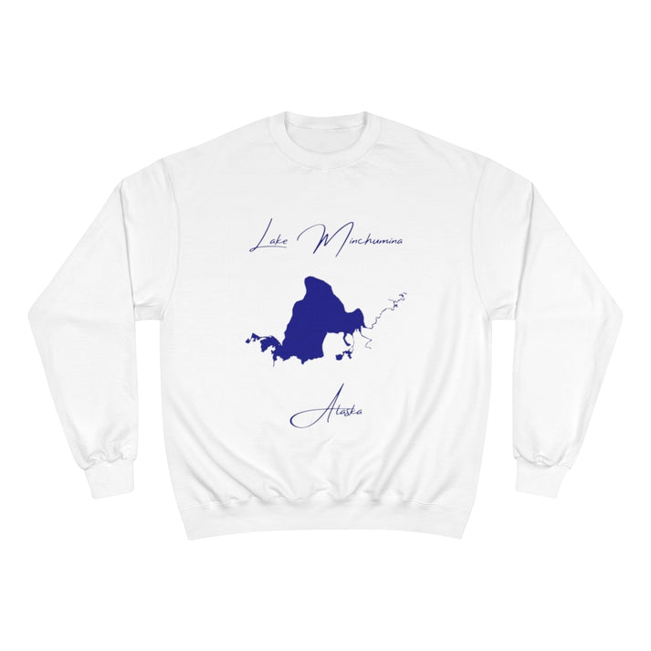 Alaska  Lake  Minchumina  Sweatshirt  front  position  view  from  front  white.webp