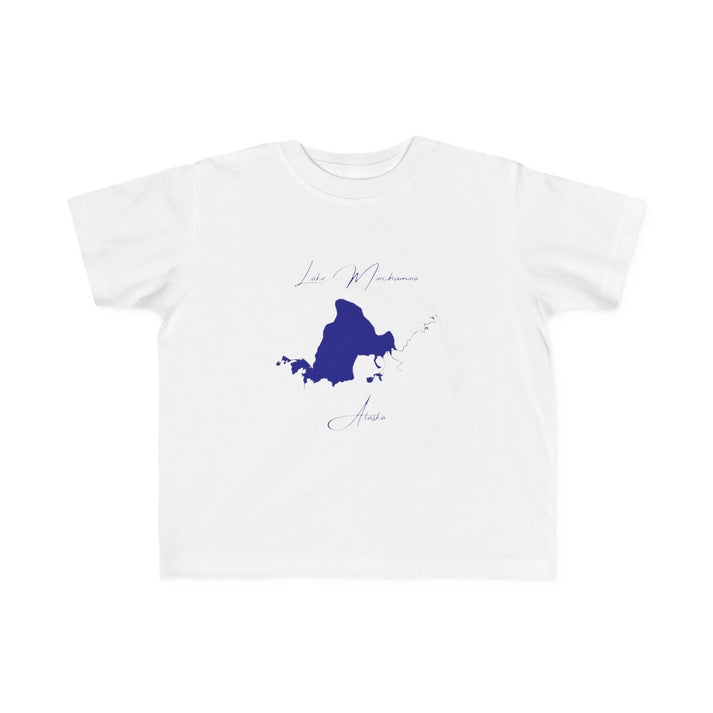 Alaska  Lake  Minchumina  Toddler  T-shirt  front  position  view  from  front  white.webp