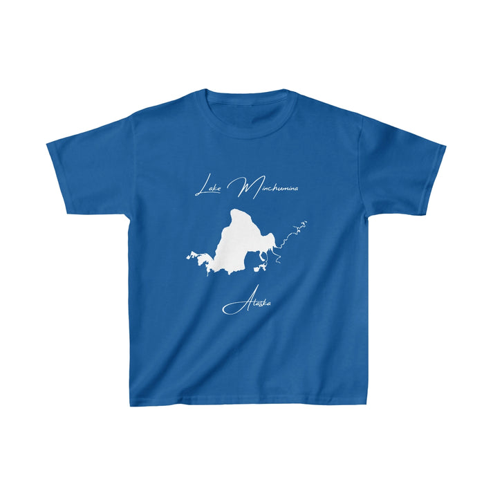 Alaska  Lake  Minchumina  Youth  T-shirt  front  position  view  from  front  royal.webp