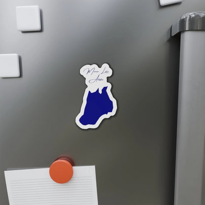 Alaska  Mirror  Lake  Die  Cut  Magnet  front  position  view  from  context-1  4  x  4.webp