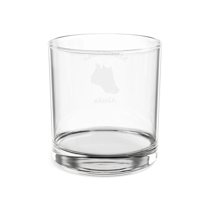 Alaska  Mirror  Lake  Engraved  Whiskey  Glass  other  position  view  from  back  10.5oz.webp