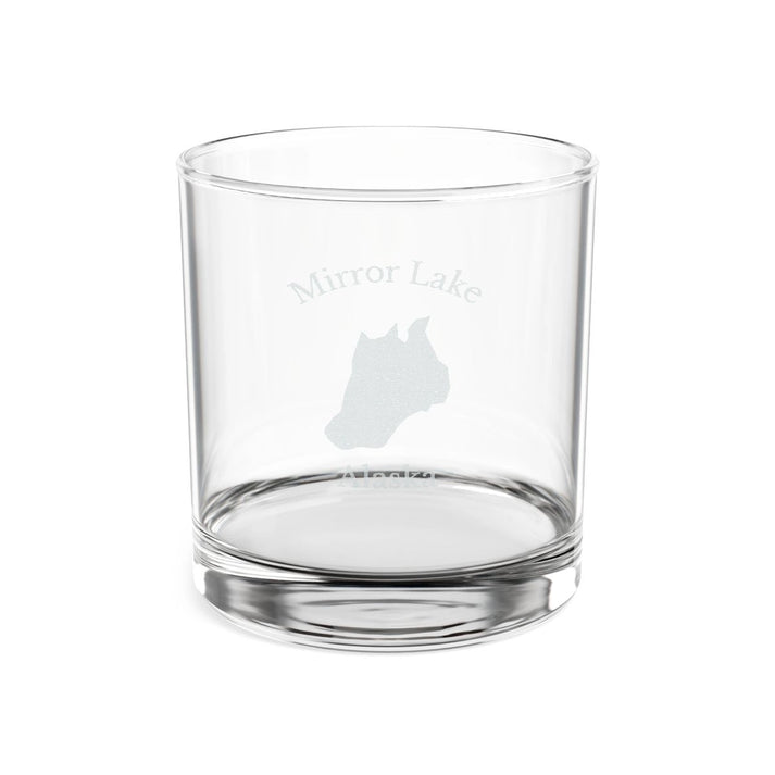 Alaska  Mirror  Lake  Engraved  Whiskey  Glass  other  position  view  from  front  10.5oz.webp
