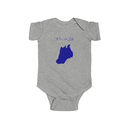 Alaska  Mirror  Lake  Onesie  front  position  view  from  front  heather.webp