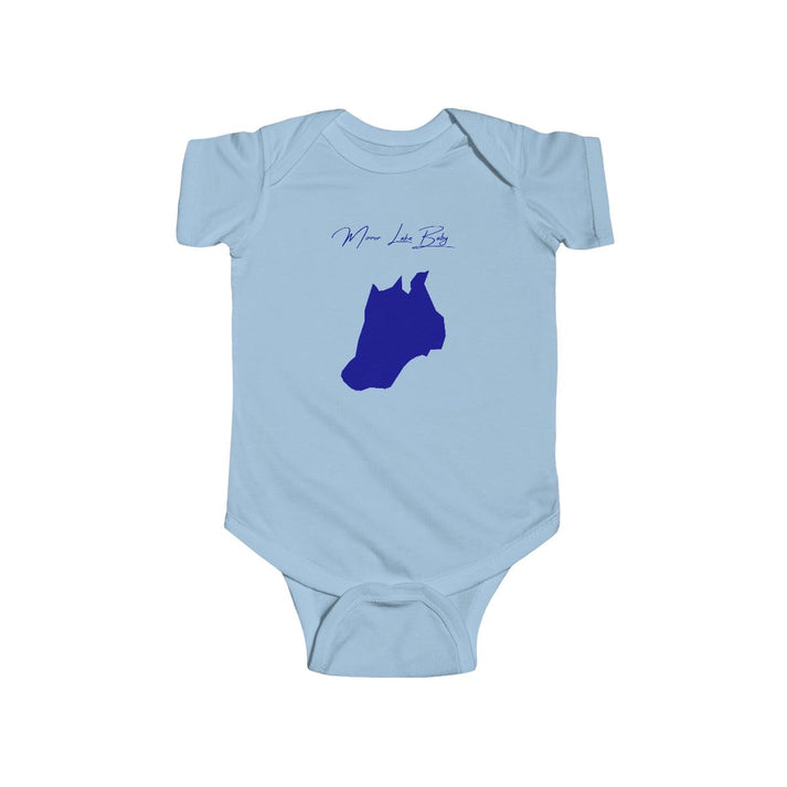 Alaska  Mirror  Lake  Onesie  front  position  view  from  front  light  blue.webp