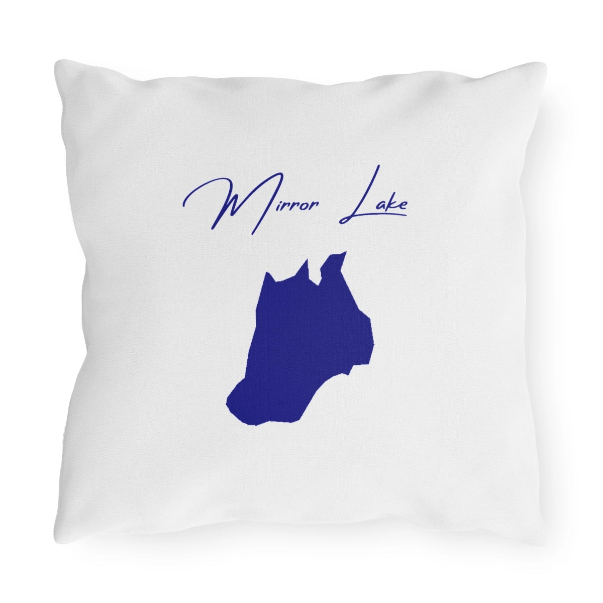 Alaska  Mirror  Lake  Outdoor  Pillow  back  position  view  from  back  16  x  16.webp