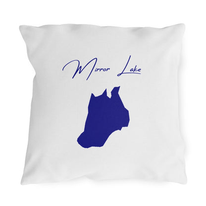 Alaska  Mirror  Lake  Outdoor  Pillow  front  position  view  from  front  18  x  18.webp