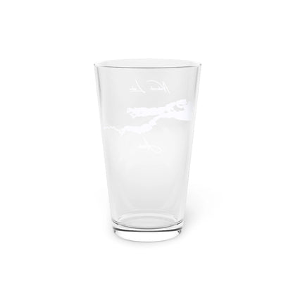 Alaska  Naknek  Lake  16oz  Pint  Glass  front  position  view  from  back  16oz.webp