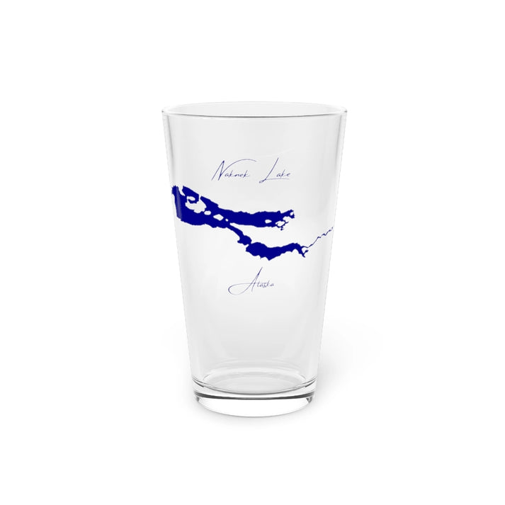 Alaska  Naknek  Lake  16oz  Pint  Glass  front  position  view  from  front  16oz.webp
