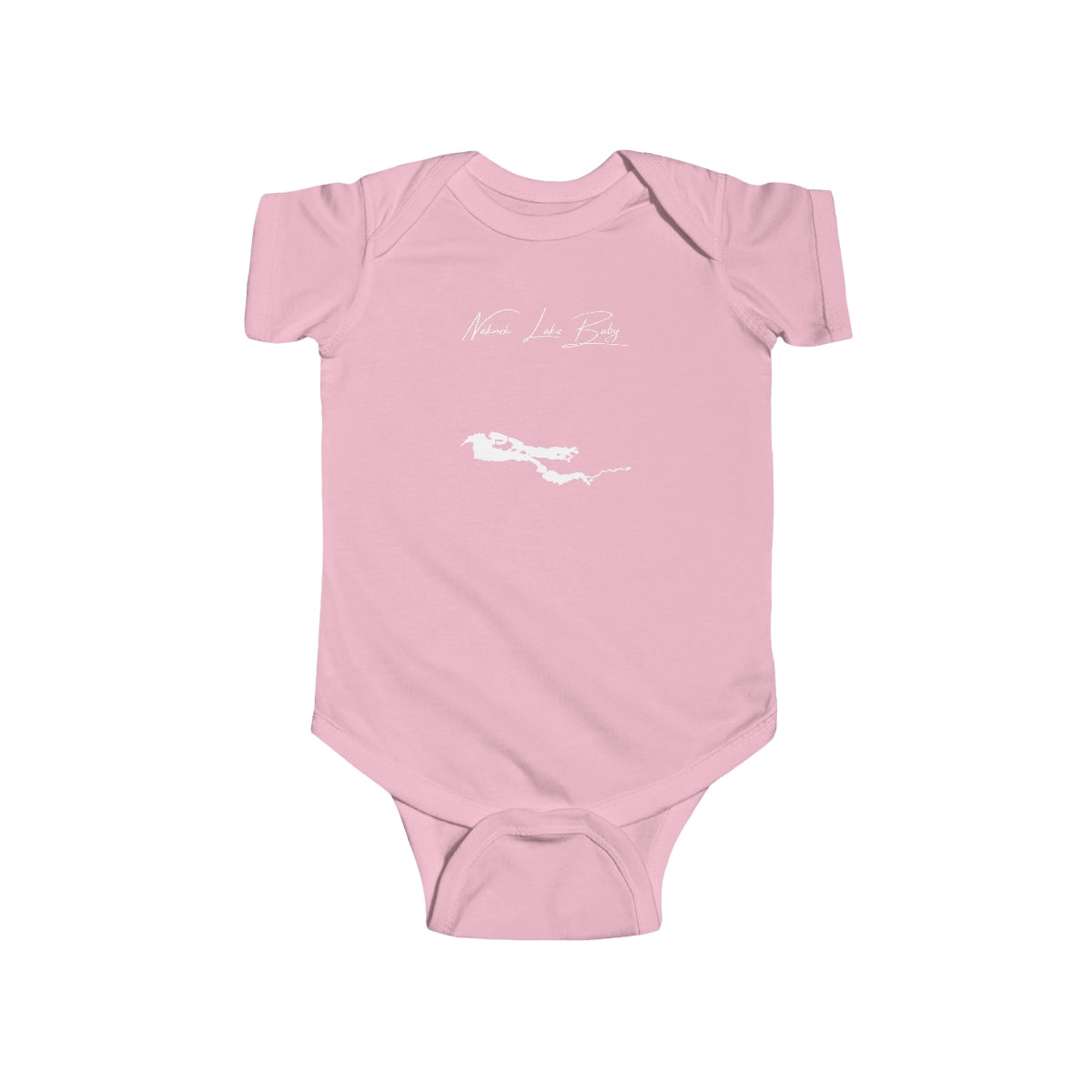 Alaska  Naknek  Lake  Onesie  front  position  view  from  front  pink.webp