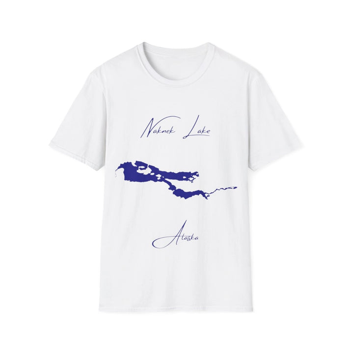 Alaska  Naknek  Lake  T-shirt  front  position  view  from  front  white.webp