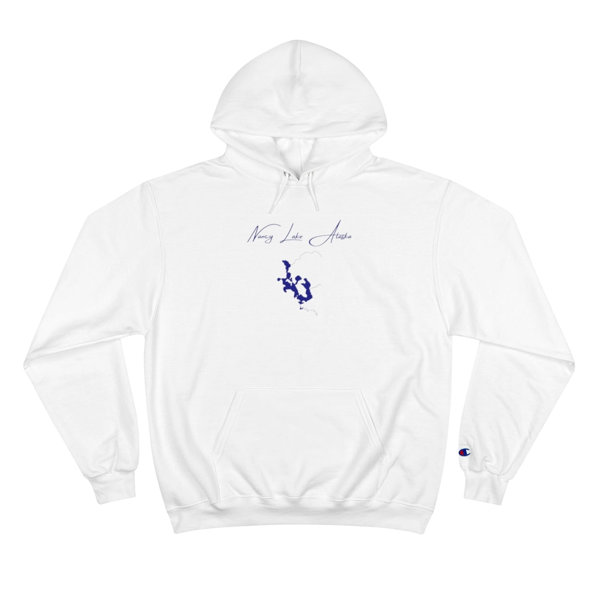 Alaska  Nancy  Lake  Hoodie  front  position  view  from  front  white.webp