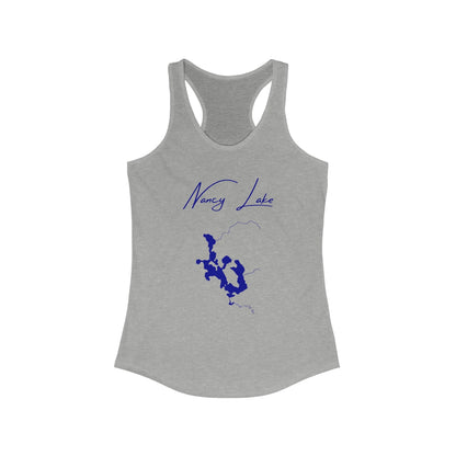 Alaska  Nancy  Lake  Racerback-Tank  front  position  view  from  front  heather  grey.webp