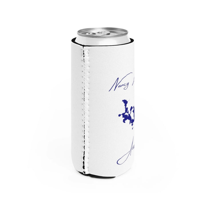 Alaska  Nancy  Lake  Slim  Can  Koozie  all  position  view  from  right  white.webp