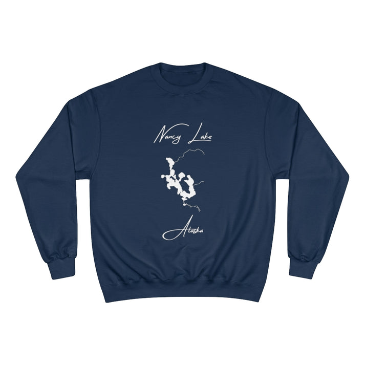 Alaska  Nancy  Lake  Sweatshirt  front  position  view  from  front  navy.webp