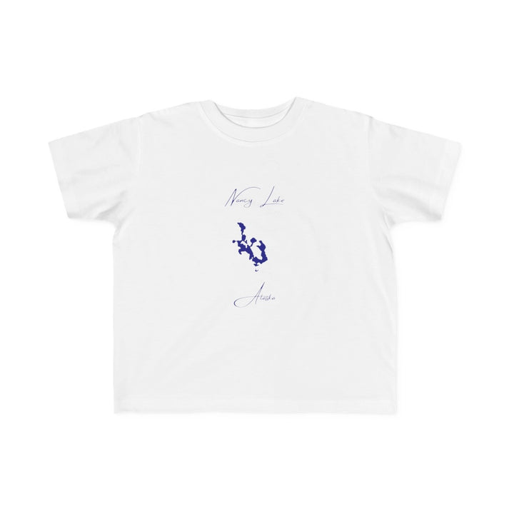 Alaska  Nancy  Lake  Toddler  T-shirt  front  position  view  from  front  white.webp