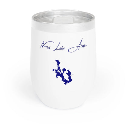 Alaska  Nancy  Lake  Wine  Tumbler  front  position  view  from  front  white.webp