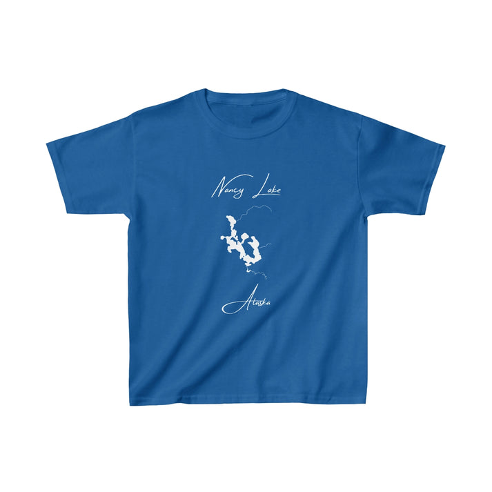 Alaska  Nancy  Lake  Youth  T-shirt  front  position  view  from  front  royal.webp
