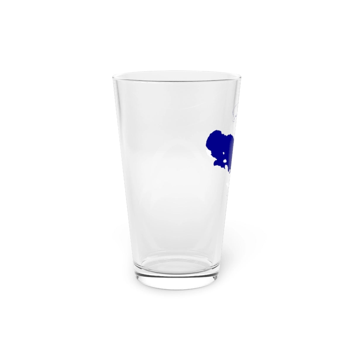 Alaska  Skilak  Lake  16oz  Pint  Glass  front  position  view  from  left  16oz.webp