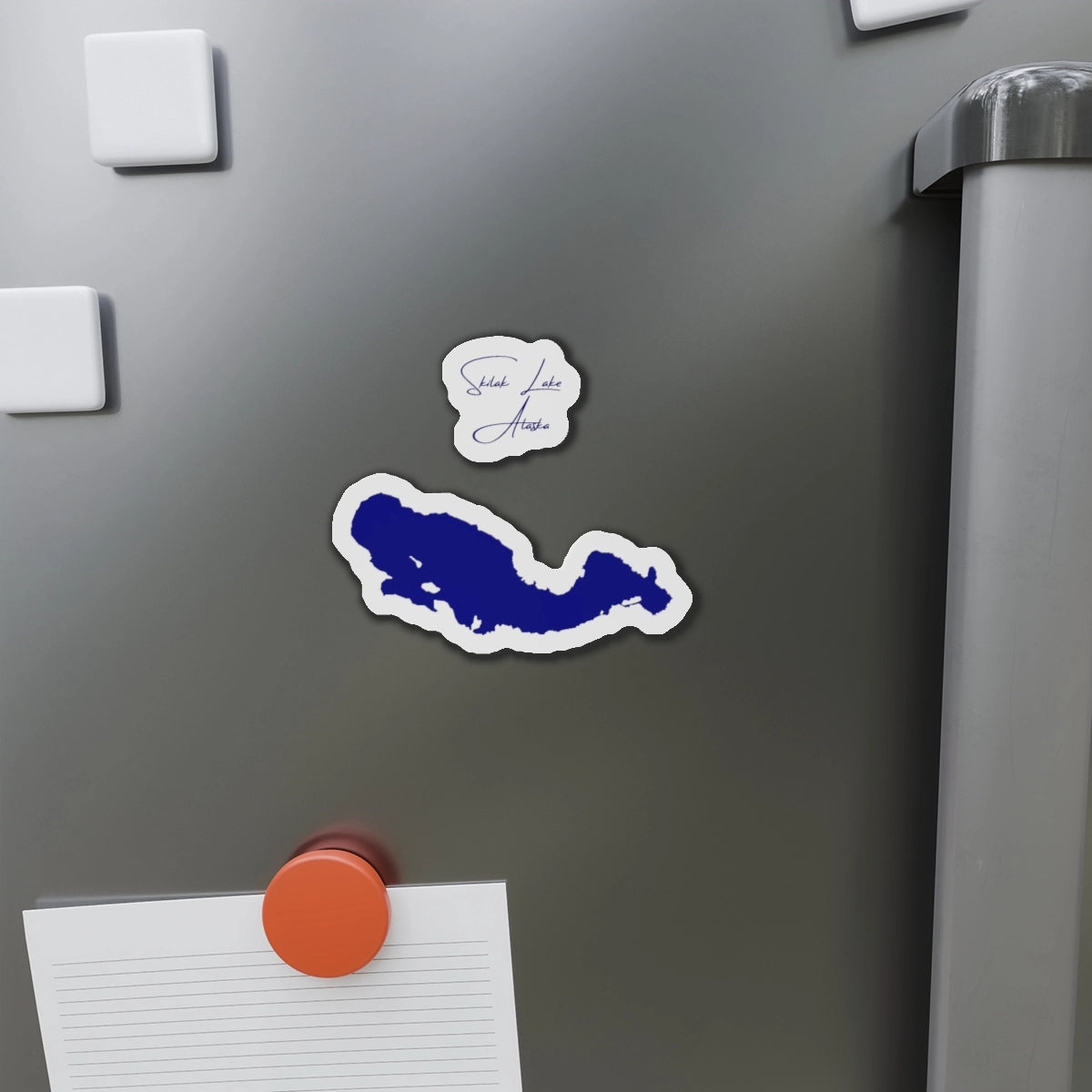 Alaska  Skilak  Lake  Die  Cut  Magnet  front  position  view  from  context-1  4  x  4.webp