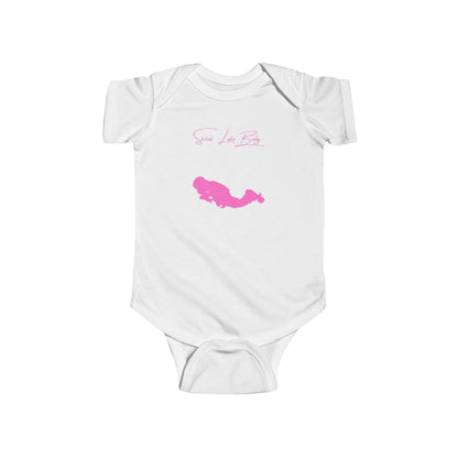 Alaska  Skilak  Lake  Onesie  front  position  view  from  front  white.webp