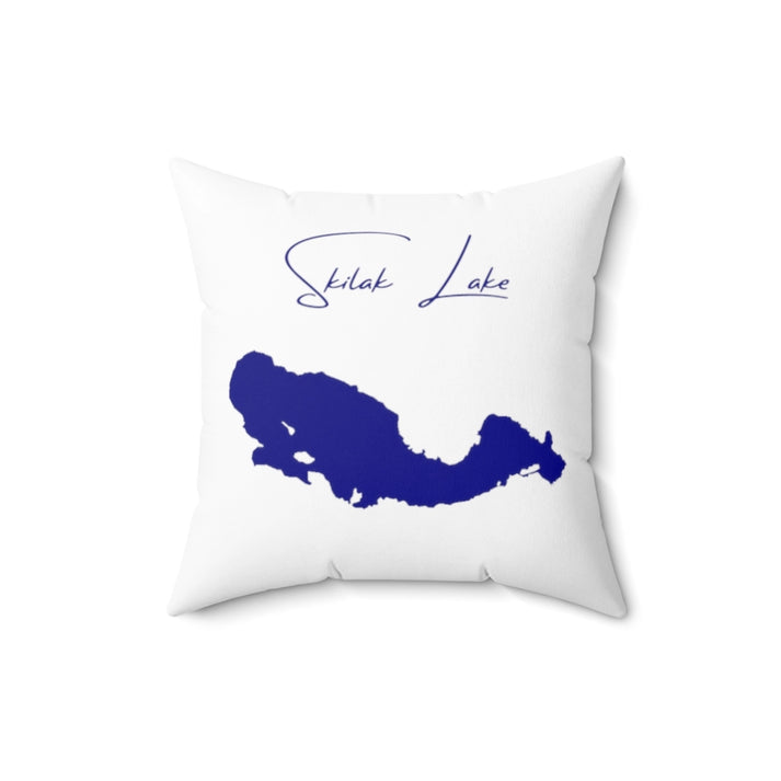 Alaska  Skilak  Lake  Pillow  front  position  view  from  back  16  x  16.webp