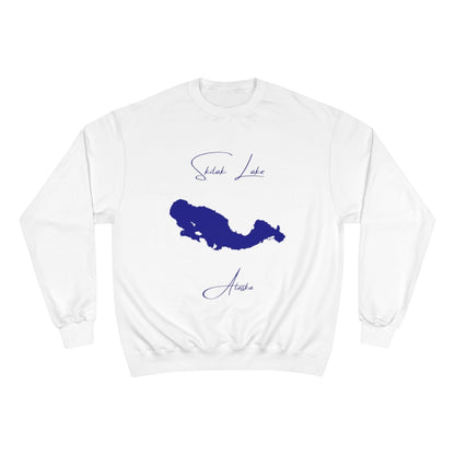 Alaska  Skilak  Lake  Sweatshirt  front  position  view  from  front  white.webp