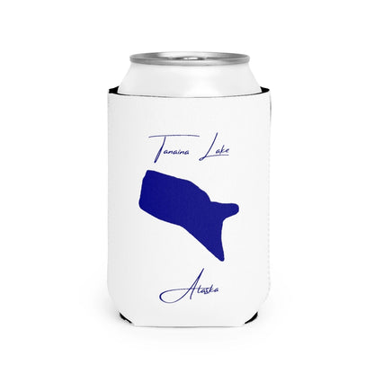 Alaska  Tanaina  Lake  Can  Koozie  front  position  view  from  front-2  white.webp