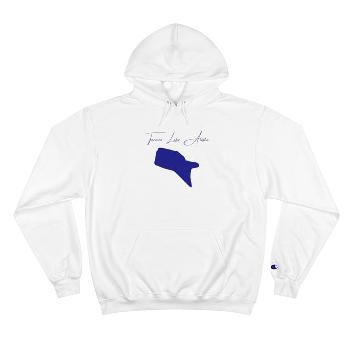 Alaska  Tanaina  Lake  Hoodie  front  position  view  from  front  white.webp