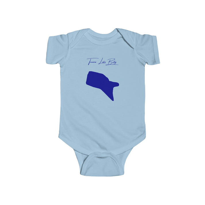 Alaska  Tanaina  Lake  Onesie  front  position  view  from  front  light  blue.webp