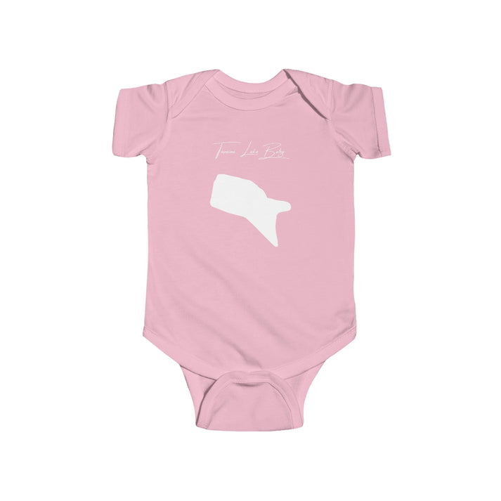 Alaska  Tanaina  Lake  Onesie  front  position  view  from  front  pink.webp