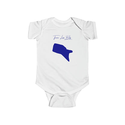 Alaska  Tanaina  Lake  Onesie  front  position  view  from  front  white.webp
