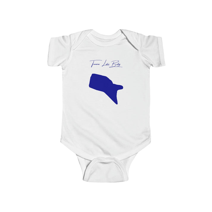 Alaska  Tanaina  Lake  Onesie  front  position  view  from  front  white.webp