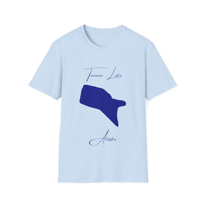 Alaska  Tanaina  Lake  T-shirt  front  position  view  from  front  light  blue.webp