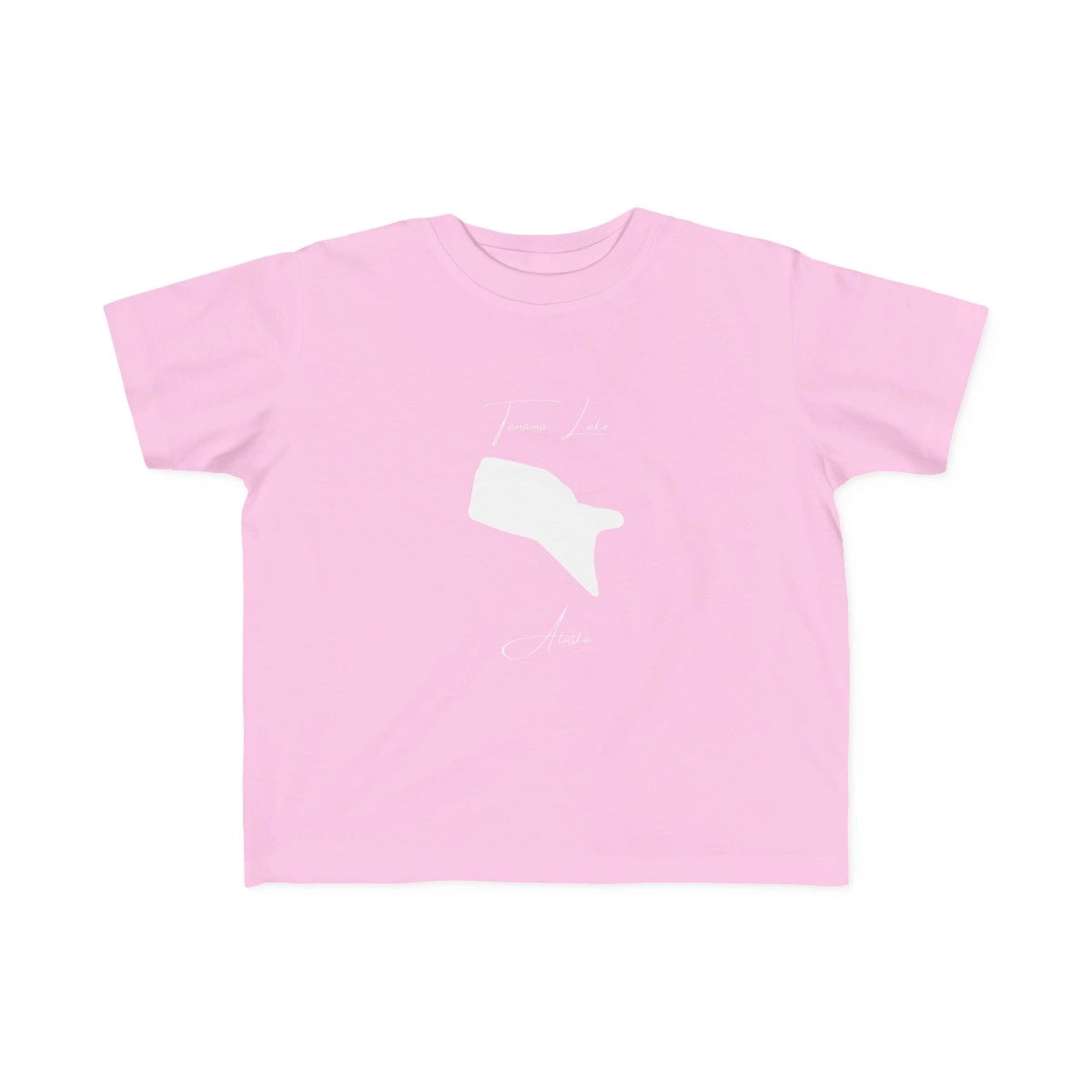 Alaska  Tanaina  Lake  Toddler  T-shirt  front  position  view  from  front  pink.webp