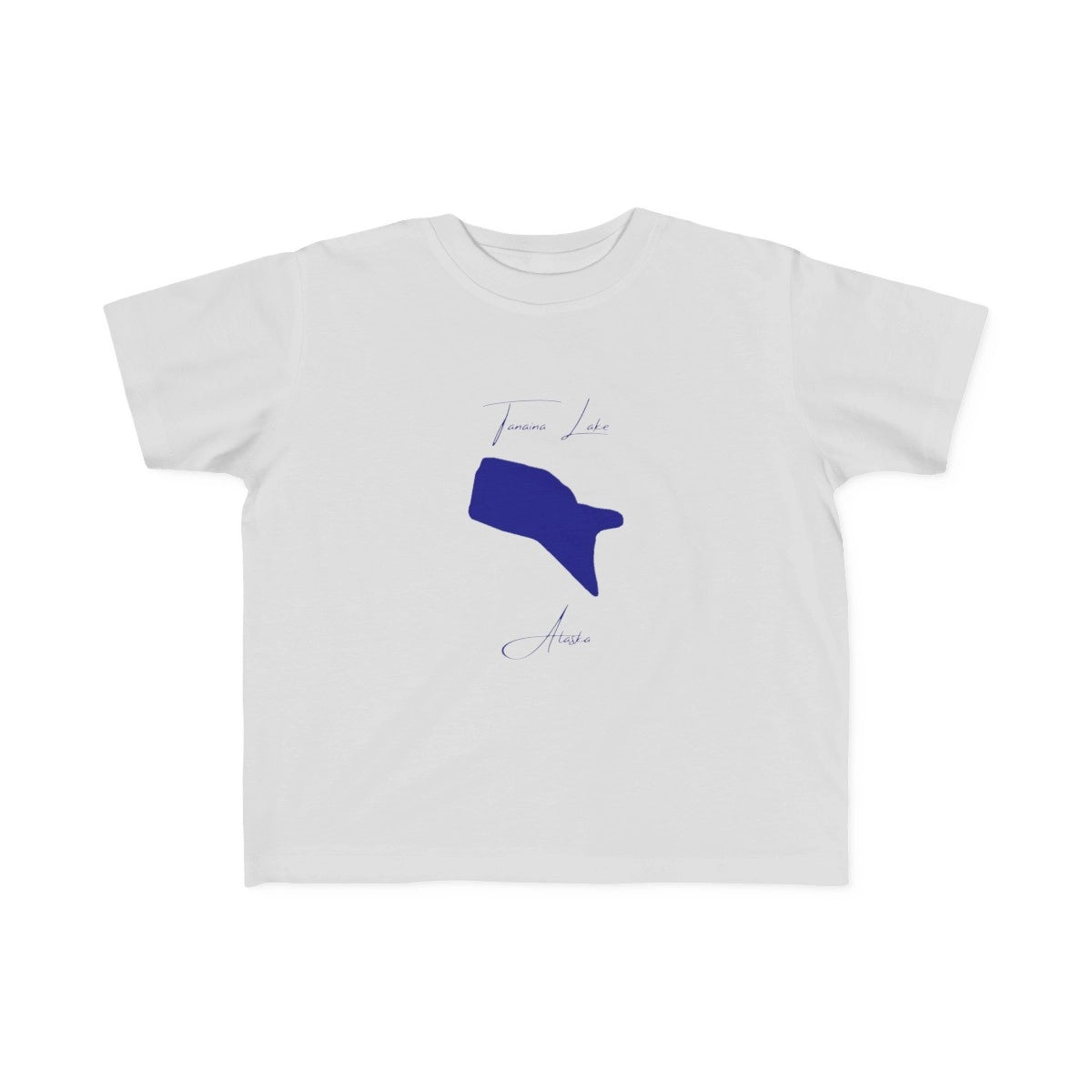 Alaska  Tanaina  Lake  Toddler  T-shirt  front  position  view  from  front  silver.webp