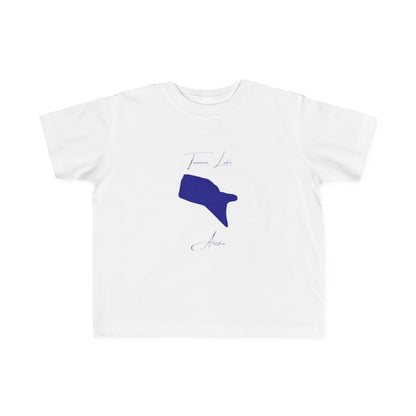 Alaska  Tanaina  Lake  Toddler  T-shirt  front  position  view  from  front  white.webp