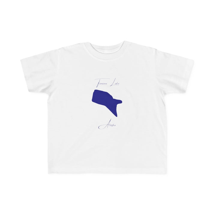 Alaska  Tanaina  Lake  Toddler  T-shirt  front  position  view  from  front  white.webp