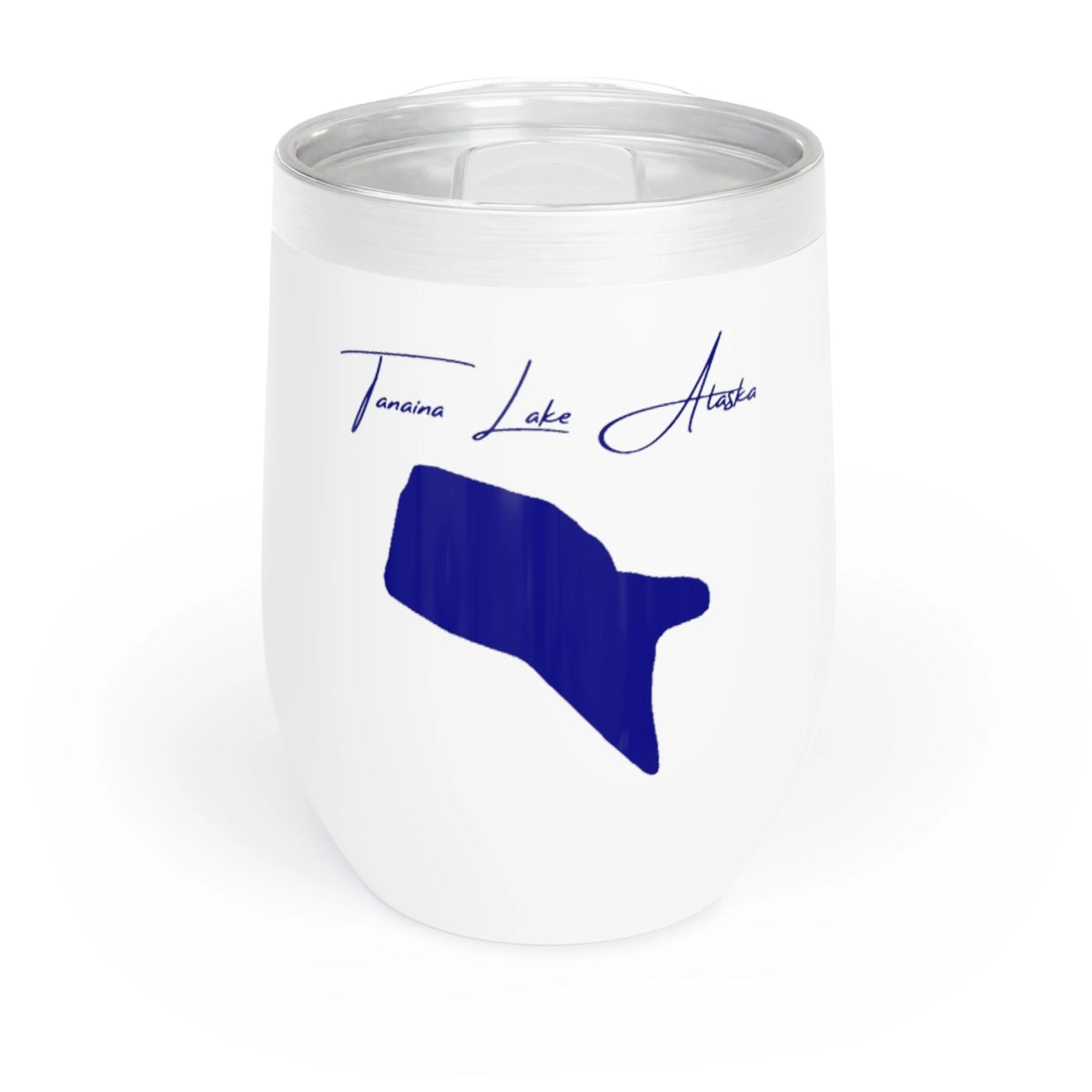 Alaska  Tanaina  Lake  Wine  Tumbler  front  position  view  from  front  white.webp