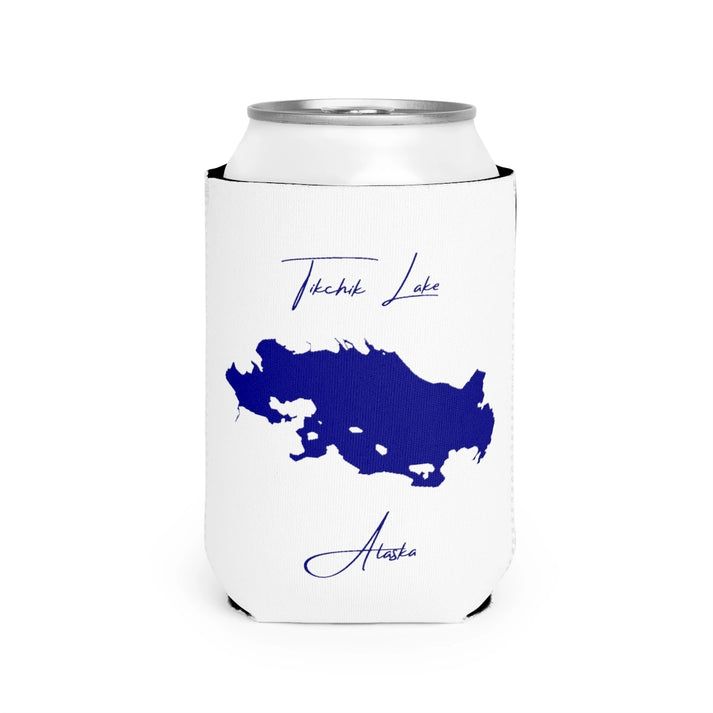 Alaska  Tikchik  Lake  Can  Koozie  front  position  view  from  front-2  white.webp