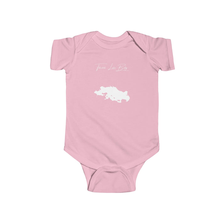 Alaska  Tikchik  Lake  Onesie  front  position  view  from  front  pink.webp