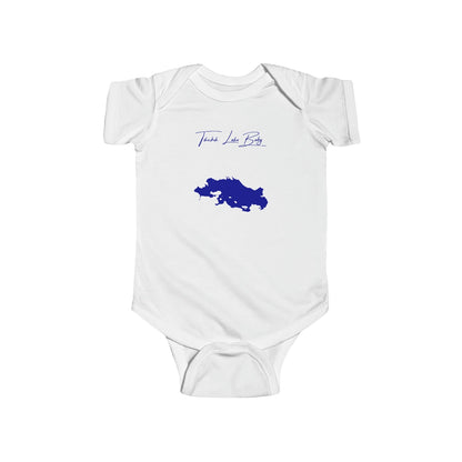Alaska  Tikchik  Lake  Onesie  front  position  view  from  front  white.webp