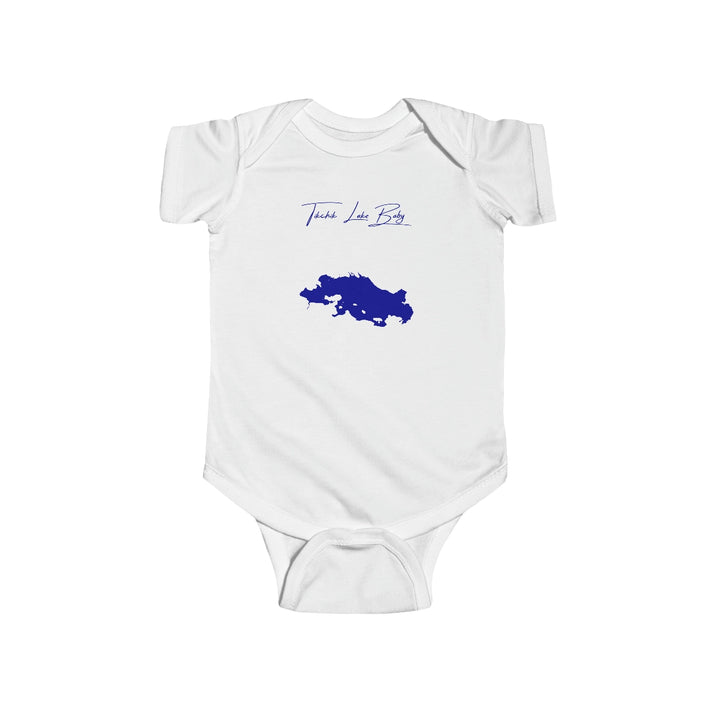 Alaska  Tikchik  Lake  Onesie  front  position  view  from  front  white.webp