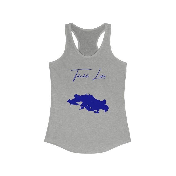 Alaska  Tikchik  Lake  Racerback-Tank  front  position  view  from  front  heather  grey.webp