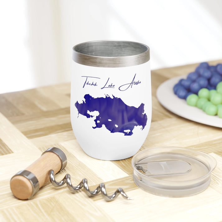 Alaska  Tikchik  Lake  Wine  Tumbler  other  position  view  from  context  white.webp