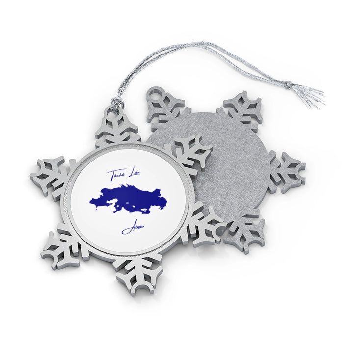 Alaska  Tikchik  Lake  XMAS  Ornament  front  position  view  from  front-and-back  one  size.webp
