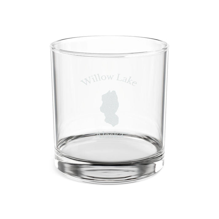 Alaska  Willow  Lake  Engraved  Whiskey  Glass  other  position  view  from  front  10.5oz.webp