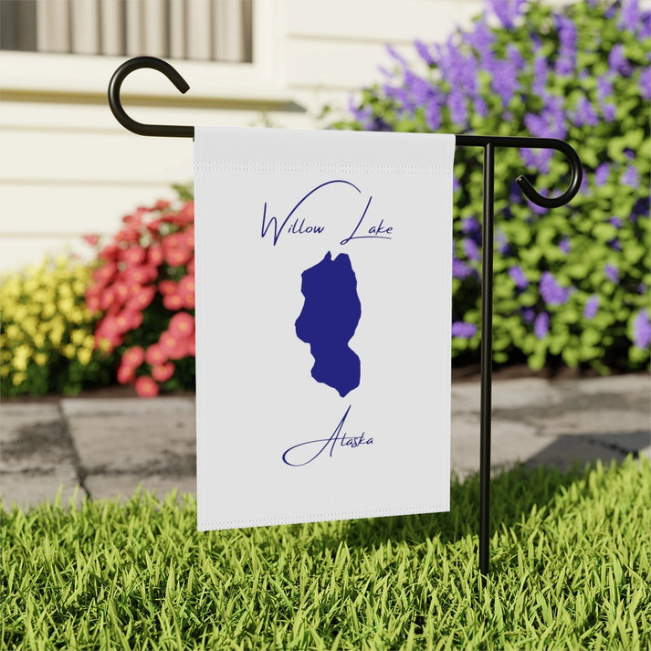 Alaska  Willow  Lake  Garden  Banner  other  position  view  from  context-2  12''  x  18''.webp