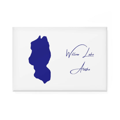 Alaska  Willow  Lake  Magnet  front  position  view  from  front  2  x  3.webp